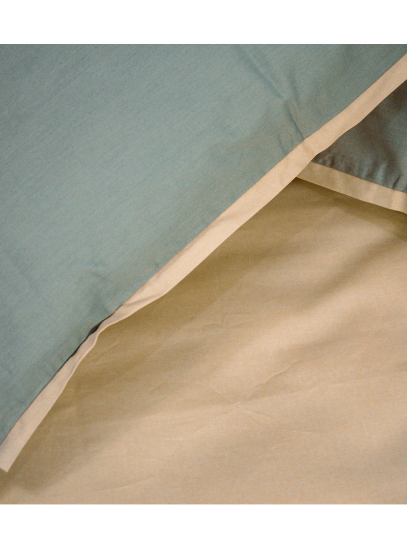 Satin Light Luxury Embroidery Romantic Green Yellow 200 * 230cm Bed Set of Four Pieces  - Image 4