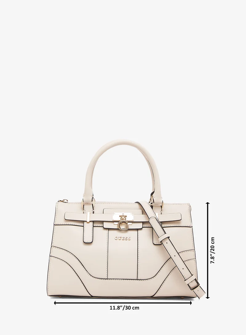 GUESS  Greyson II Small Girlfriend Satchel Bag for Women | Best Price UAE