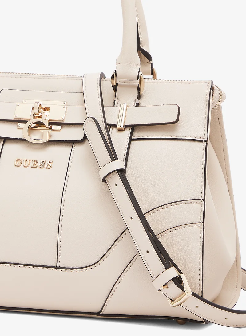 GUESS  Greyson II Small Girlfriend Satchel Bag for Women | Best Price UAE