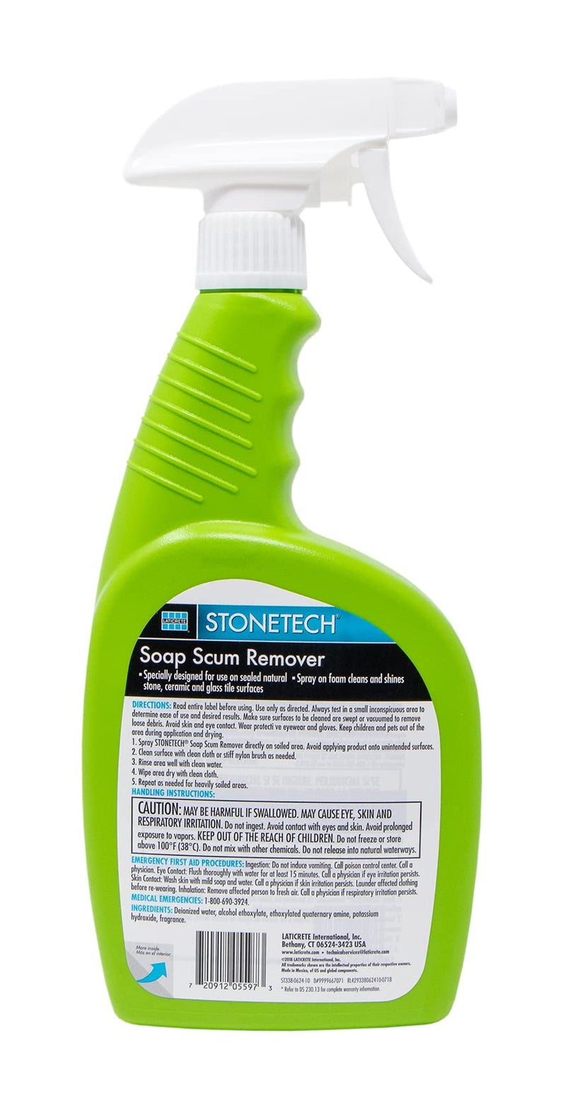STONETECH Soap Scum Remover, 24OZ (709ML) Spray Bottle - Image 2