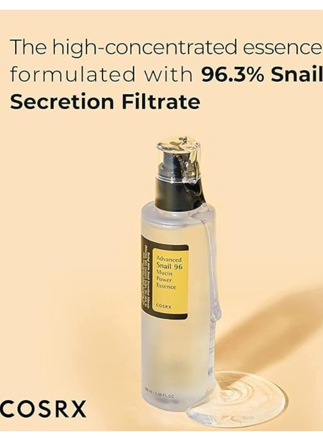 كوسرإكس مجموعة Advanced Snail 96 Mucin Power Essence وAdvanced Snail 92 All In One Cream - Image 2