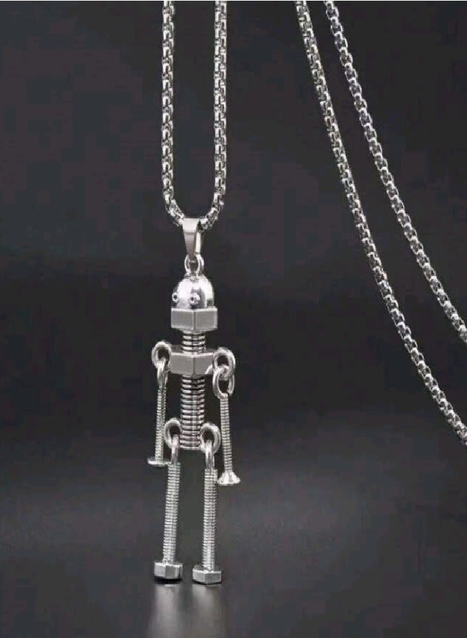 ديلز بيك سلسال رجالي من الاستانلس ستيل بتصميم رائع وأنيق - Image 4