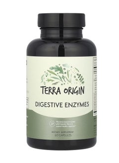 Terra Origin Digestive Enzymes, 60 Capsules 