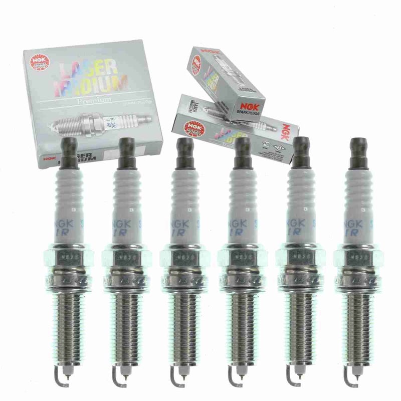 6 pc NGK Laser Iridium Spark Plugs compatible with Dodge Challenger 36L V6 20112020