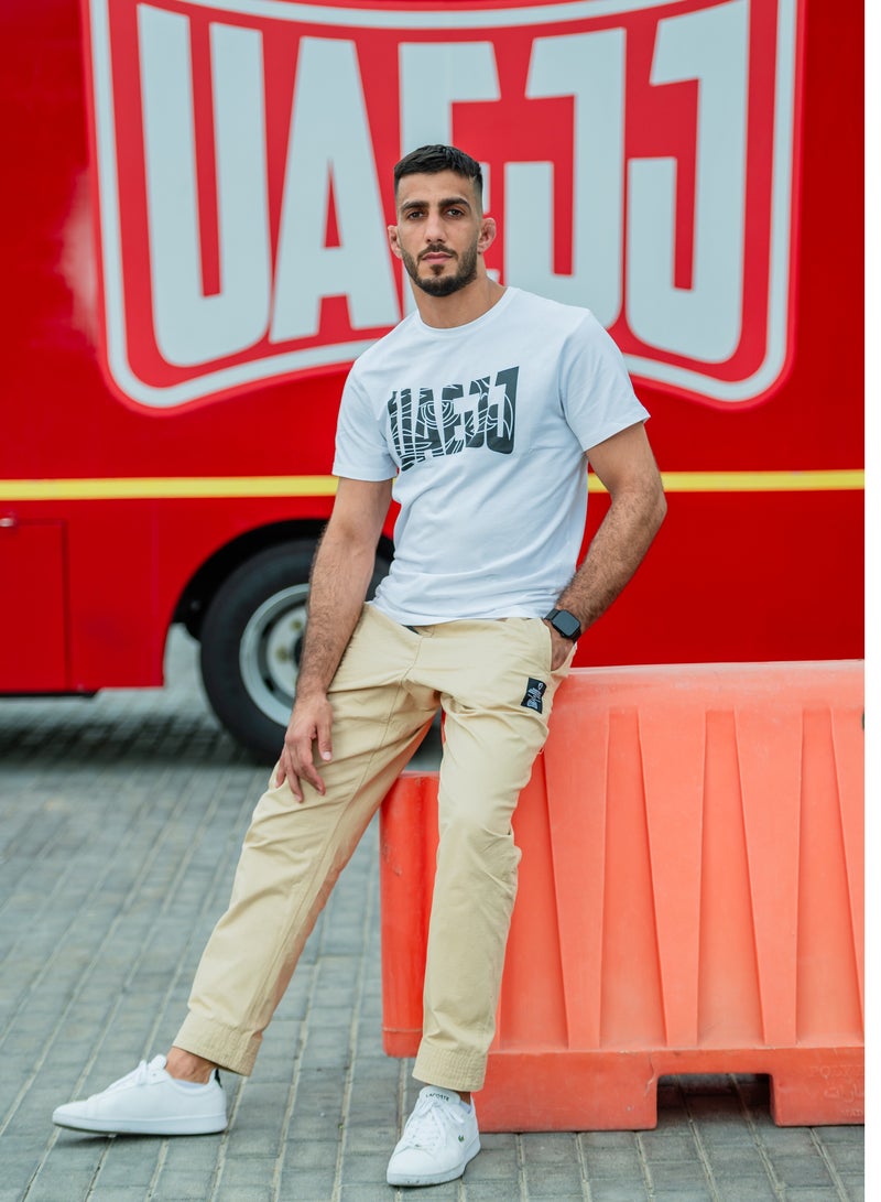 جوجيستو الإمارات UAEJJ بنطال كاجوال للرجال والنساء بنطال كاجوال للنساء بنطال كاجوال للرجال - Image 4