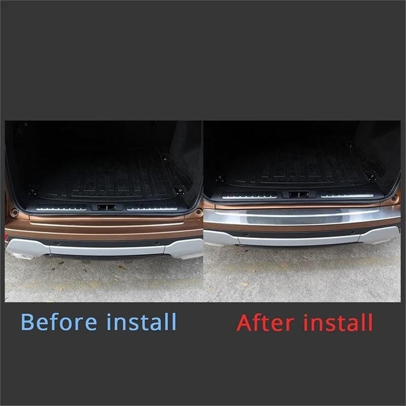 QASULER Stainless Steel Rear Bumper Protector for Range Rover Evoque - Image 5