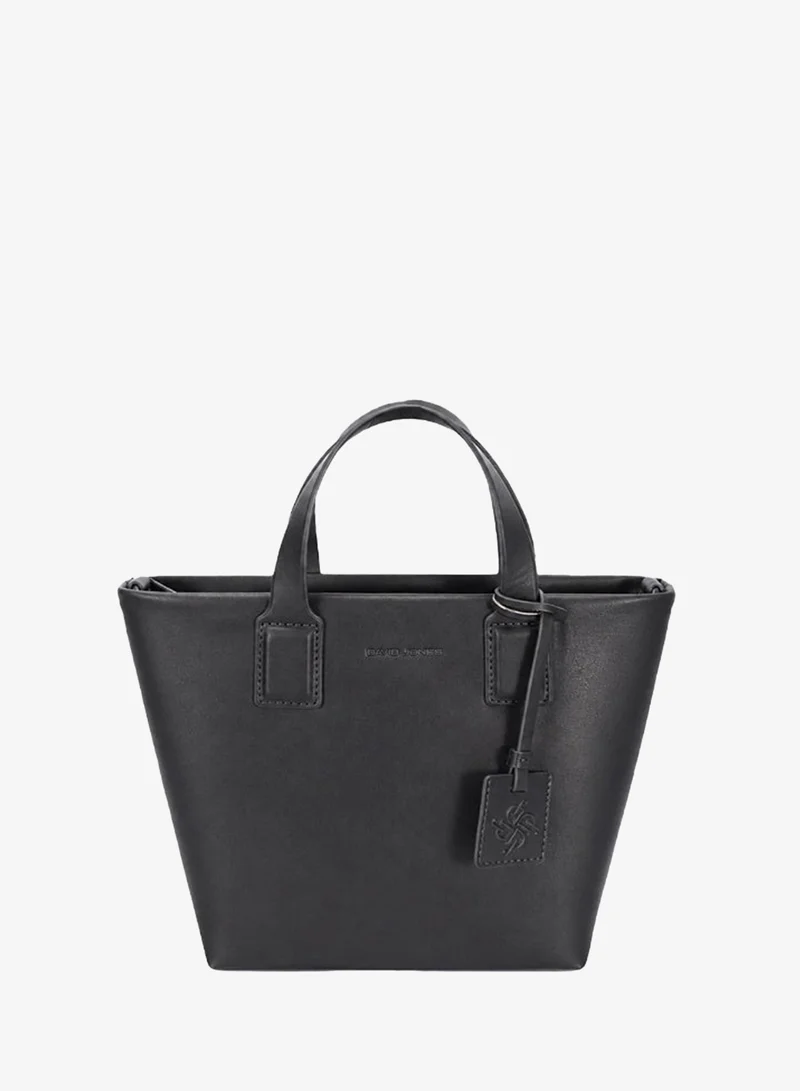 David Jones trapz style design handbag made from leather in model number CM7857| the new shopping, city and meeting bag for women | Structured purse for everyday use