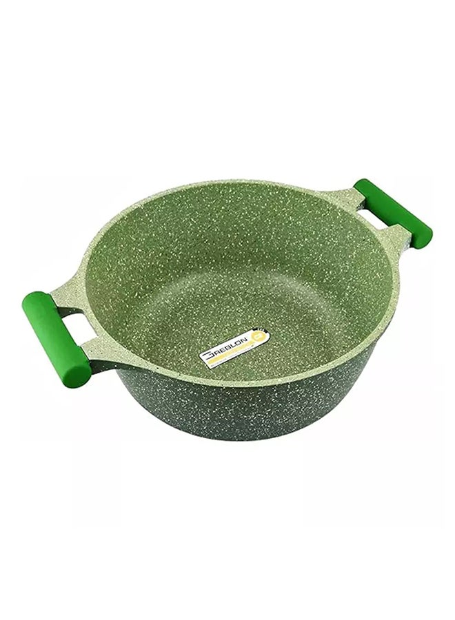 Prestige Granite Non-Stick Aluminium Sauce Pan With Lid Green/Clear - Image 4
