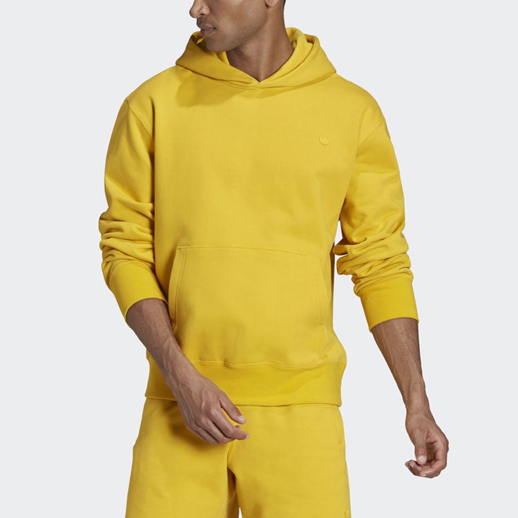 adidas originals Embroidered Small Label Solid Color Sports Yellow - Image 1