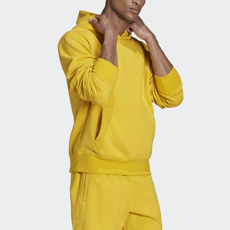 adidas originals Embroidered Small Label Solid Color Sports Yellow - Image 3
