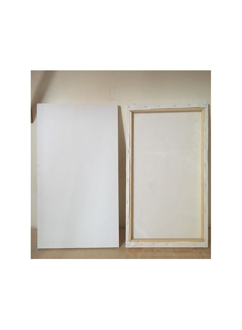 Smart Canvas For All Oil and Acrylic Painting - 20x20 Cm - 5 Pcs - Image 2