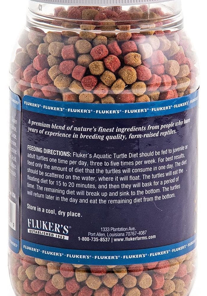 Fluker's 8-Ounce Aquatic Turtle Diet - Complete Formula for Freshwater Turtles - Image 2