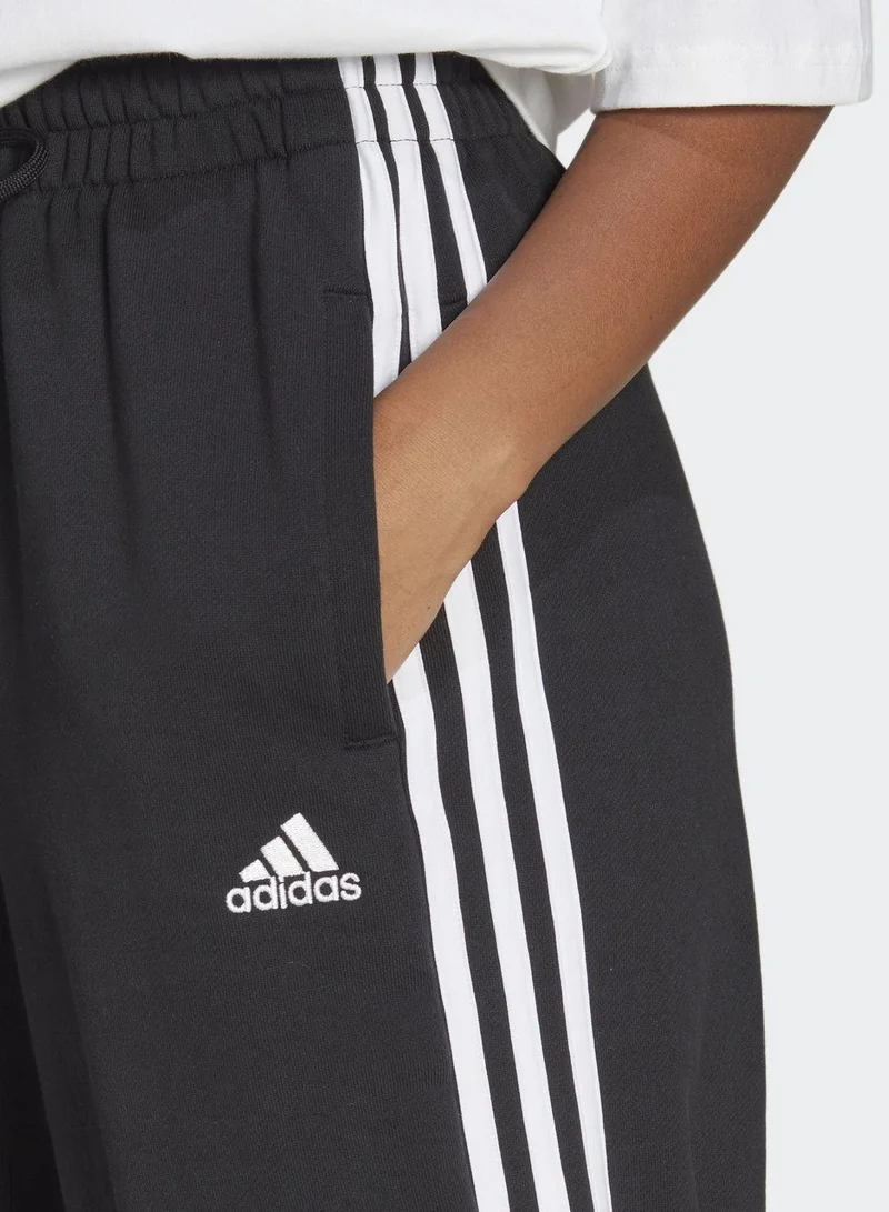 Adidas W 3S Ft Ls Pt Black Training Pants 2XSS