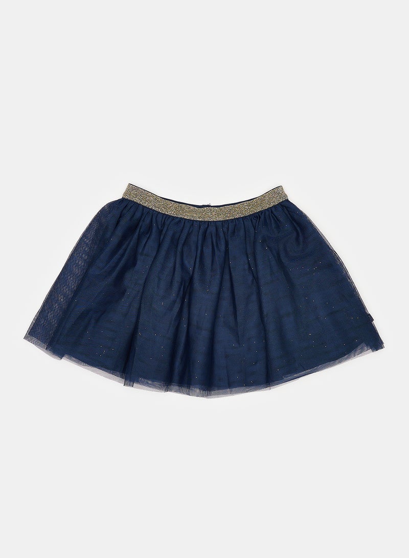Okaidi Blue Skirts for Girls  - Image 1