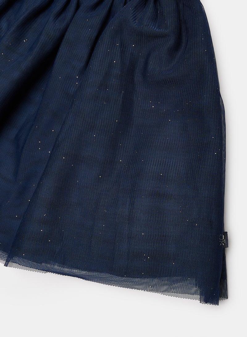 Okaidi Blue Skirts for Girls  - Image 4