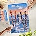 Lantern Press Prepare for Takeoff Ski Puzzle 1000 Piece Jigsaw by Lantern Press HandDrawn Winter Scene Retro Ski Design Made in USA Matte Finish on Linen Paper - Image 4