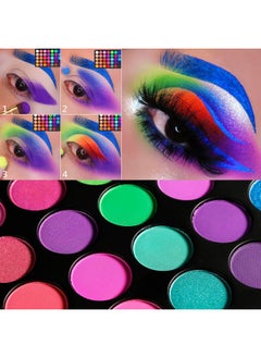 Rainbow Eyeshadow Palette, Professional 35 Bright Colors Matte Shimmer Eyeshadow Makeup Pallete - Long Lasting And Highly Pigment Silky Powder Eye Shadow Make Up Kit,Cruelty- Free #35E - pzsku/ZC21AF1D763DBD1EB55C9Z/45/_/1734437942/e09fae12-4738-43f3-ab12-e2027ba75cc9