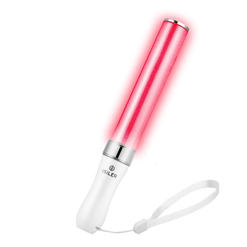 ISILER Multicolor LED Glow Sticks, iSiLER Party Flashing Light, 15 Color Changing 2 Lighting Modes Flashing Light Stick for Party Supplies, Festivals, Raves, Birthdays, Parking Guides, Dog Walkers Safety - Image 1