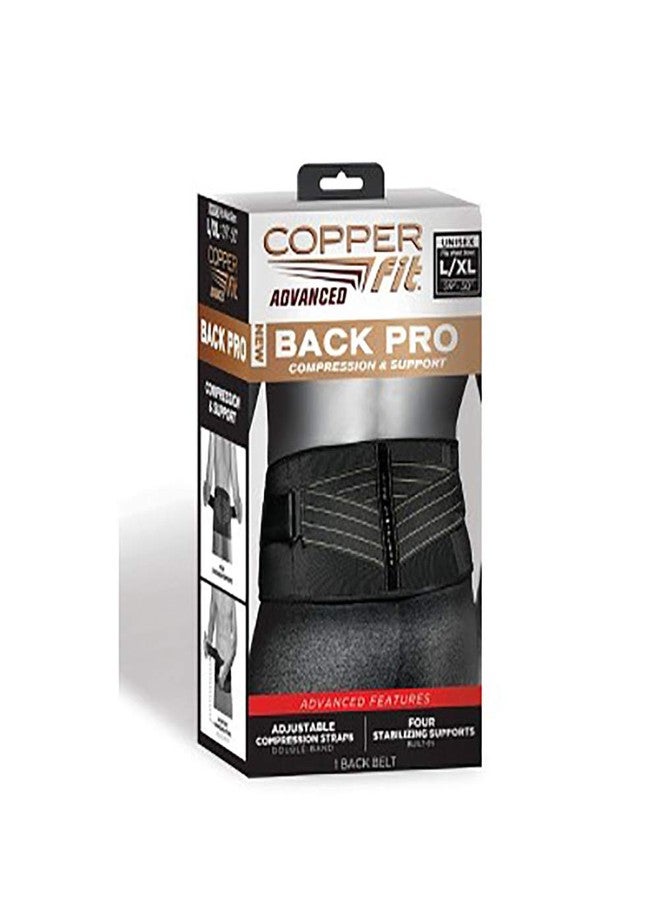 Copper Fit Unisex Back Pro Compression & Support (Small/Medium) - Image 1