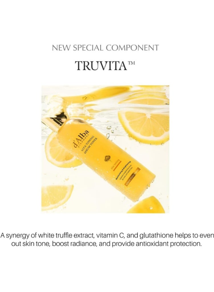 d'Alba Uneven Skin Tone & Dullness Care – d'Alba Piedmont Vita Toning Serum Toner for Brightening, Hydration & Skin Radiance Boost - Image 4