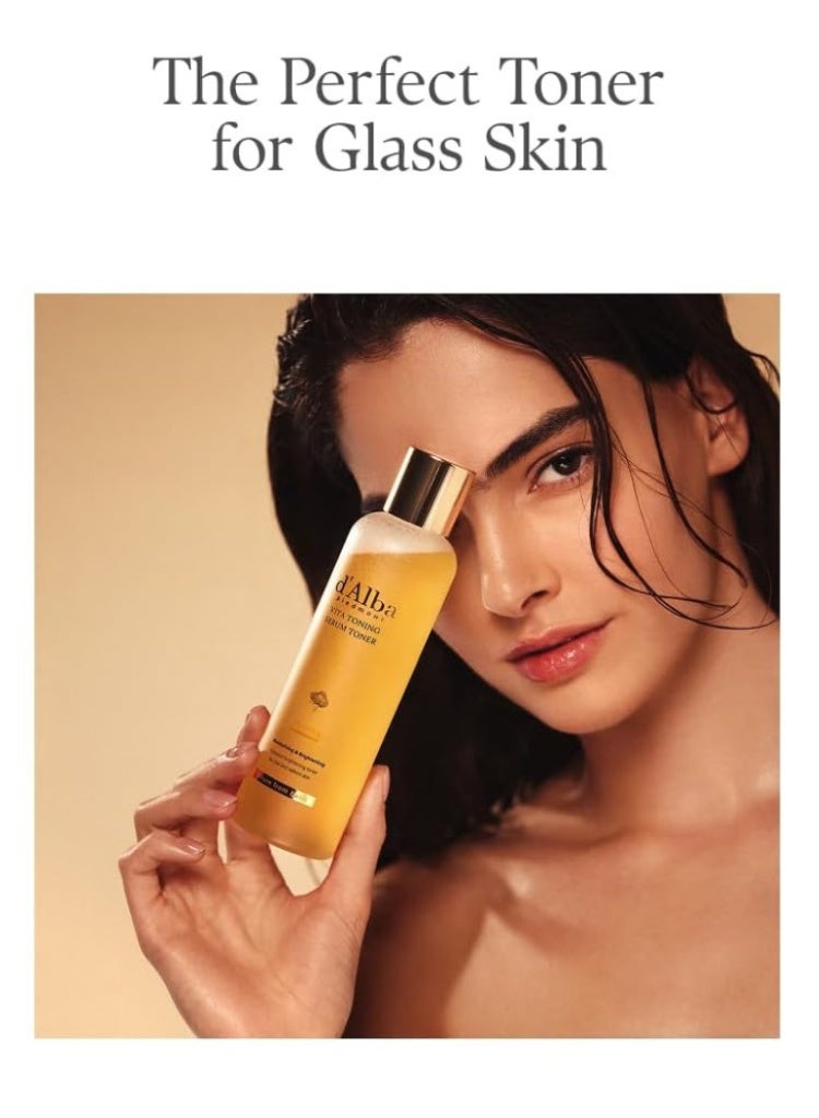d'Alba Uneven Skin Tone & Dullness Care – d'Alba Piedmont Vita Toning Serum Toner for Brightening, Hydration & Skin Radiance Boost - Image 3