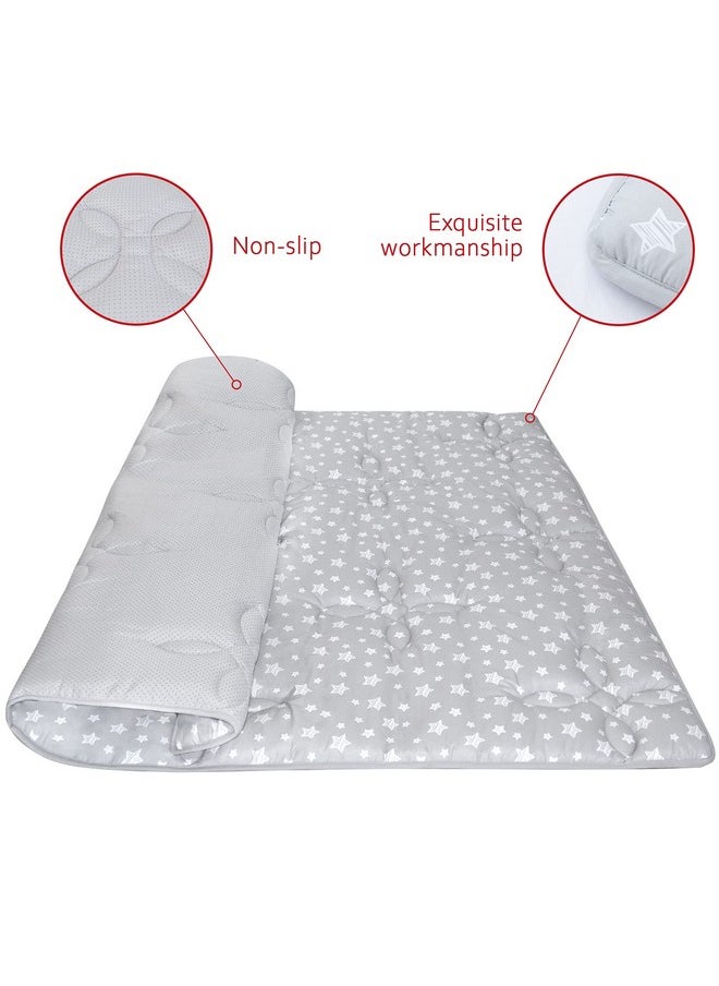 Moonsea - Baby Play Mat 71X59 Inches Thick Baby Crawling Mat, Large, Non Slip Cushioned Baby Playpen Mat For Playing, One-Piece Baby Floor Play Mat For Babies, Toddlers - Image 1