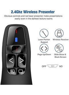 Generic Wireless Remote Presenter,R400 2.4ghz,Wireless USB Presenter,For Wedding Party/School Education/Corporate Training  - Image 2
