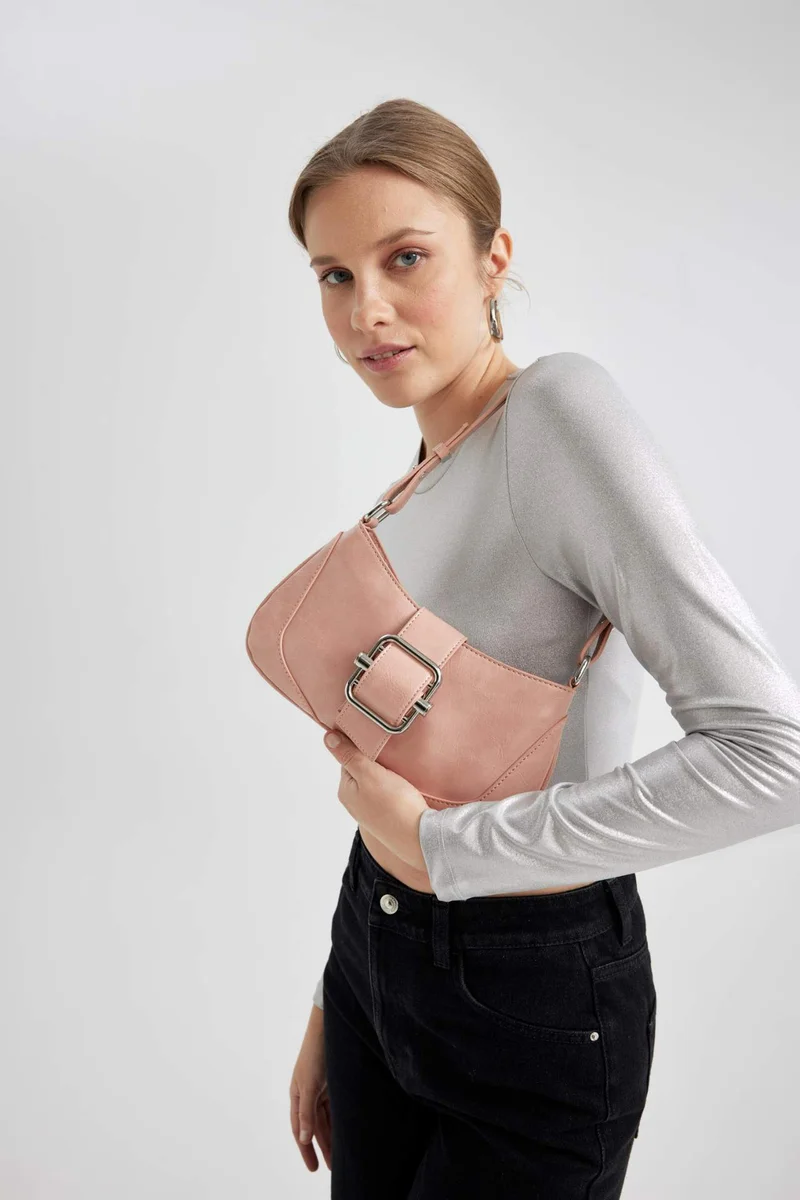 ديفاكتو Faux Leather Shoulder bag