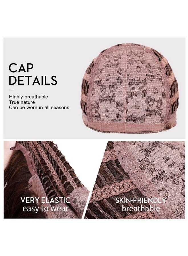 بيرون باروكة قصيرة باللون الأبيض الفضي للنساء، باروكة شعر مجعدة ومموجة باللون الرمادي مع غرة وجذور داكنة، باروكة شعر صناعية للنساء للاستخدام اليومي، مقاس 12 بوصة - Image 2