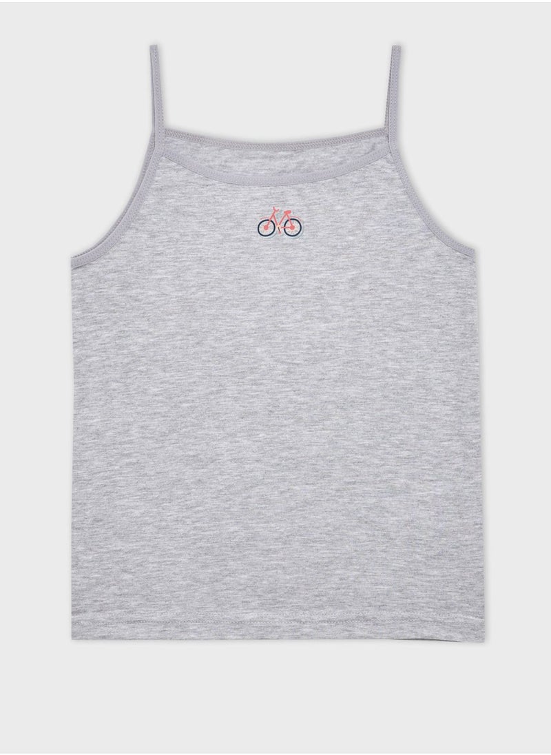 DeFacto - Girl 2 Piece Regular Fit Undershirt - Image 1