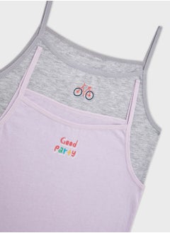 DeFacto Girl 2 Piece Regular Fit Undershirt  - Image 3