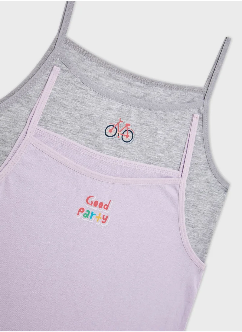 DeFacto Girl 2 Piece Regular Fit Undershirt