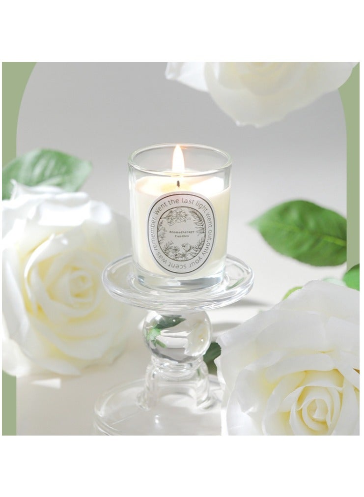 3pcs Scented Candle, Three Different Scents Single Wick Candle - Floral Scent - Image 5