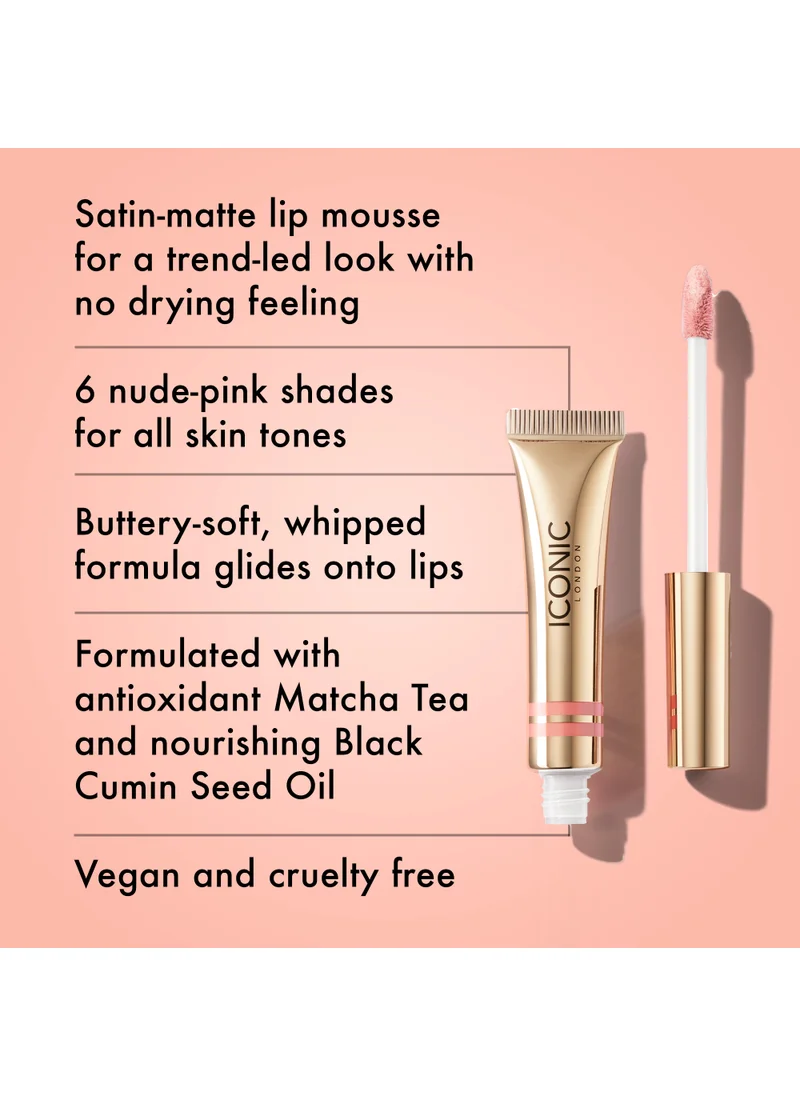 ايكونيك لندن Cloud Kiss Matte Lip Mousse - In The Buff