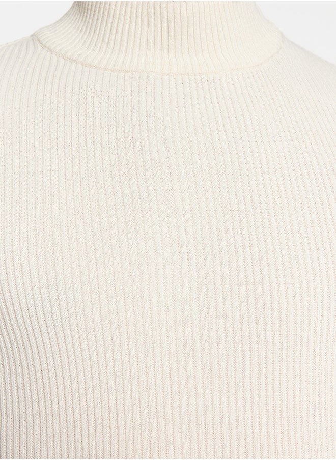 trendyol - Fitted Sweater  black& white - Image 1