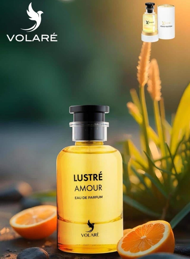 VOLARE Lustre Amour Eau de Parfum for Men -100 Ml ( inspired by Louis Vuitton LV Lovers  )‏ - Image 3