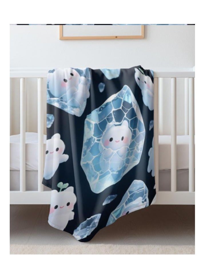 general Flannel thin blanket (warm and comfortable, suitable for sleep, gaming, dust removal and sandproof) 150cm*200cm - 747 - Image 5