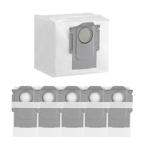 Roborock 6-Pack Disposable Dust Bags for Robot Vacuum Cleaner S8 Pro Ultra, S8+, Q7 Max+, Q8 Max+, Q5 Max+, Q5+, Q10 S5+, Q10 X5+, Q7 M5+ - Image 1