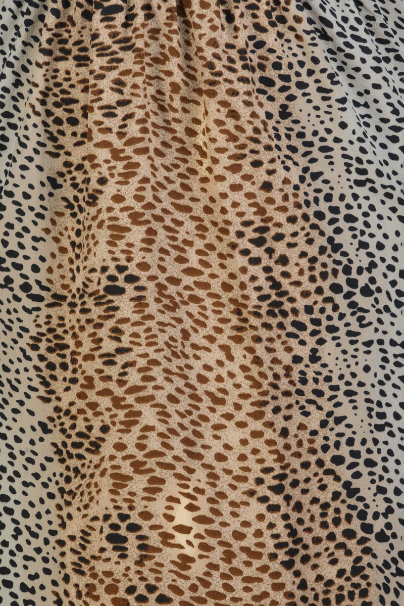 Willow & Whistle Women Animal Print Maxi Dress, Multicolor - Image 5