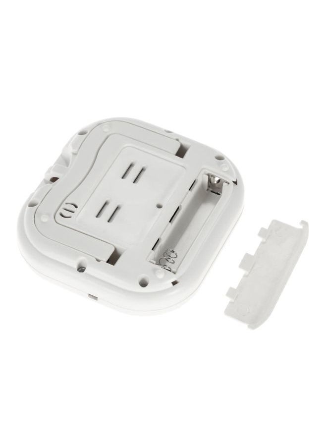 NIBEMINENT Indoor Digital Temperature Humidity Meter White  - Image 3
