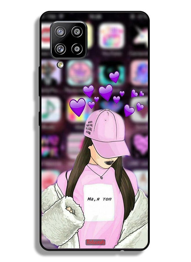 Tolwak - Samsung Galaxy M42 5G Protective Case Cover Anti Social Club - Image 1