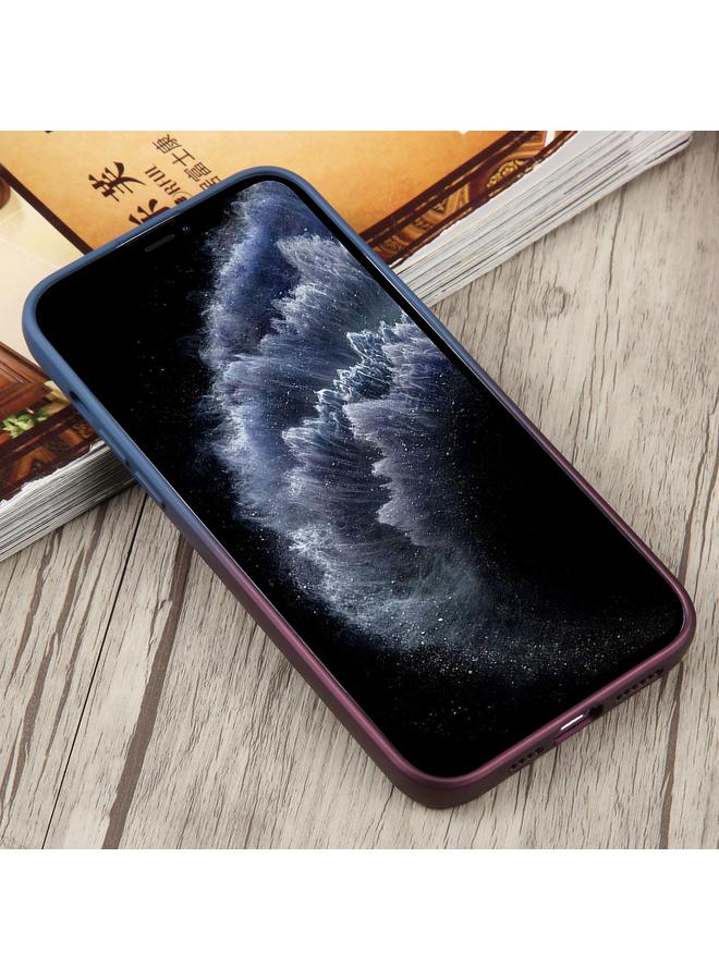 Zaboon Case For iPhone 11 Pro Max Liquid TPU Silicone Gradient MagSafe Phone Case - Image 3