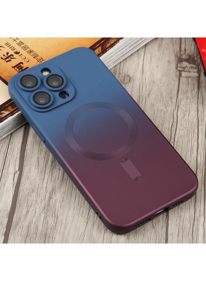 Zaboon Case For iPhone 11 Pro Max Liquid TPU Silicone Gradient MagSafe Phone Case - Image 2