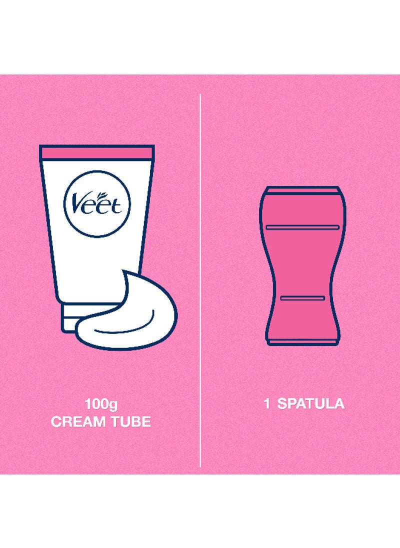 Veet - Hair Removal Cream Normal Skin 100g - Image 1