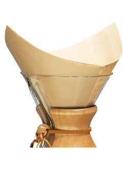 Chemex Chemex Natural Coffee Filters, Square, 100ct - Exclusive Packaging 