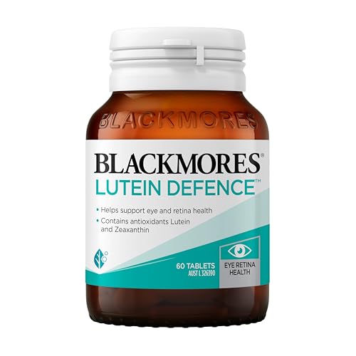 Blackmores Lutein Defence 60 Tablets Help to Maintain a Healthy Macula with 1PCS Chinese Knot Gift Made in Australia