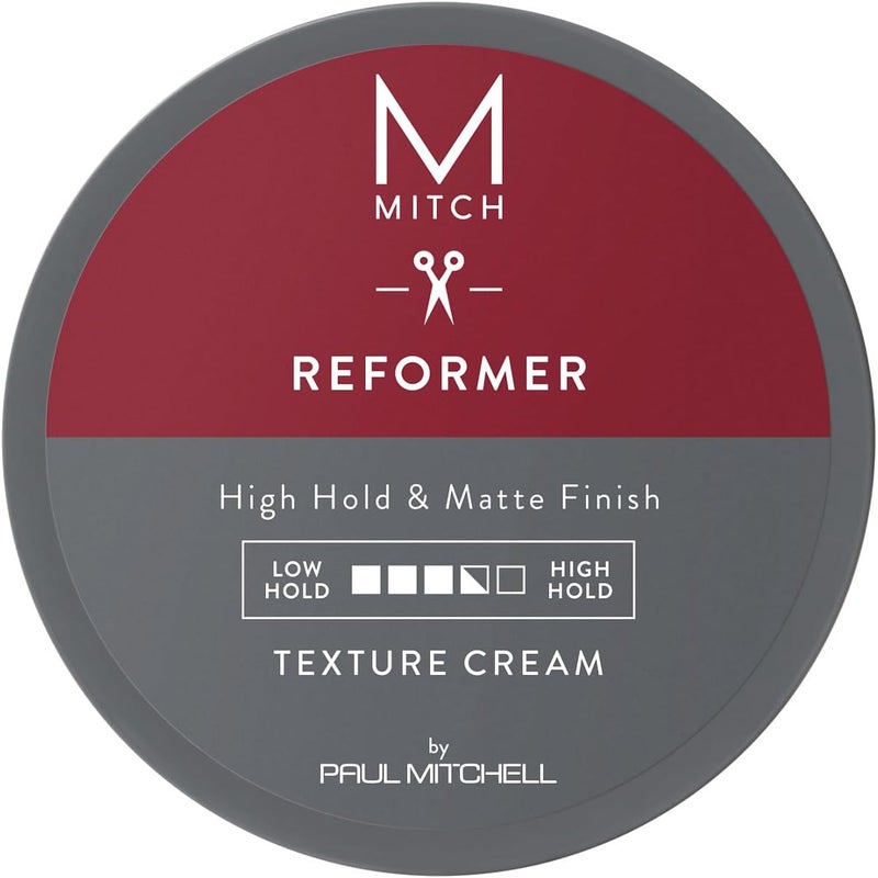Mitch Paul Mitchell Reformer Strong Hold & Matte Finish Texture Cream for Men - 3 oz - Image 1