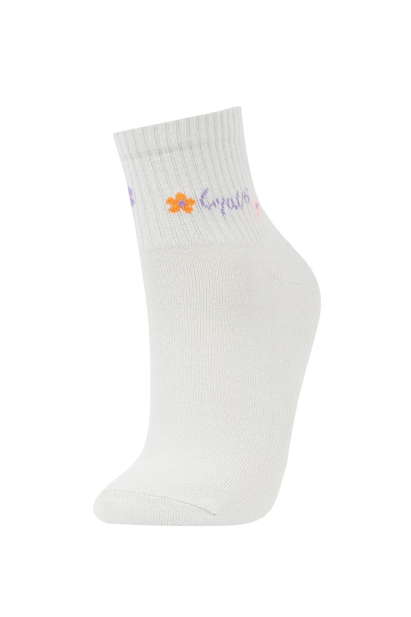 DeFacto Women 5 Pack Cotton Short Socks - Image 4