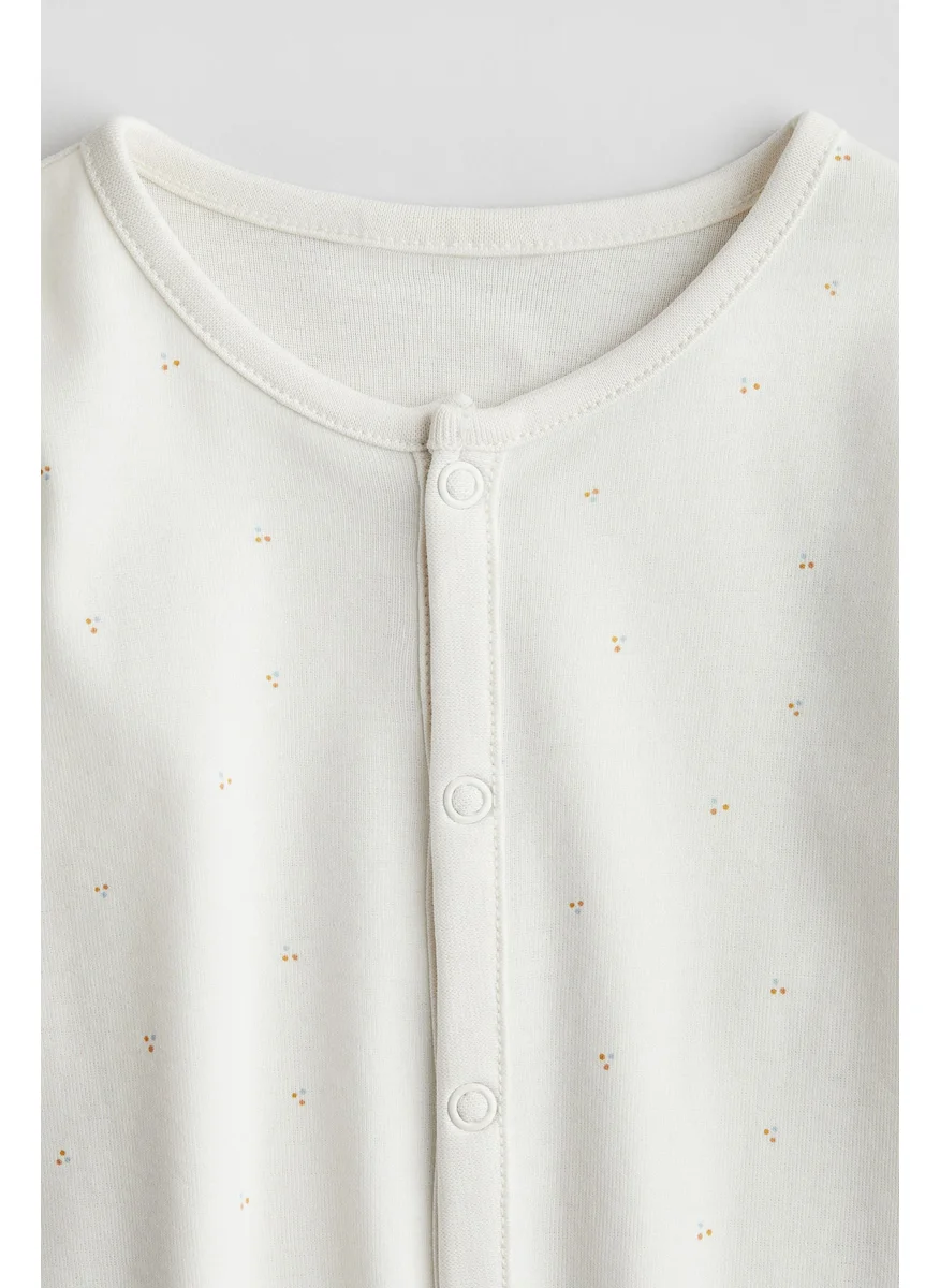 H&M Cotton Sleepsuit