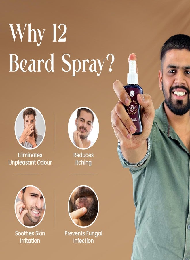 I2Cure Beard & Hair Growth Oil, 50ml | Natural Hair Oil for Thicker & Longer Beard | Beard Oil for Uneven, Patchy & Fast Beard Growth | Growth Oil for Stronger & Fuller Beard Hair (Pack of 2) - Image 3